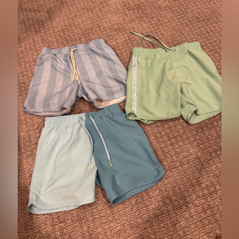 Minnow boy swim trunk bundle- size 11/12